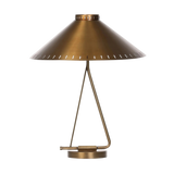 Egon Antique Brass Iron Table Lamp | ready to ship!