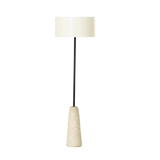 Wren Reactive White Glaze Floor Lamp | ready to ship!