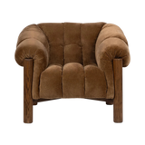 Sansa Upholstered Accent Chair - Bronze | Please contact us for availability!