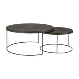 Nesting Slice Umber Minerals Coffee Table | shipping 12/15/2025