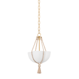 Amberley Pendant - Vintage Gold Leaf | ready to ship!