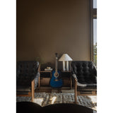 Featuring Halston Black Leather Chair by Four Hands at Amethyst Home. Featured in one of our recent home tours -- the Halston leather chair is the ultimate in comfort and surprised everyone who sat in it.  It has a hammock sling style construction that just feels sooo right.
Overall Dimensions: 30"W x 34.25"L x 32"HMaterials: Top Grain Leather, Solid AshSea. Amethyst Home provides interior design, new home construction design consulting, vintage area rugs, and lighting in the Park City metro area.