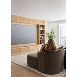 Featuring Joslyn Surrey Olive Chaise Lounge by Four Hands at Amethyst Home. Thick, soft velvet and modern organic curves make this an unforgettable piece.  Perfect for a relaxing corner or pair together for the ultimate movie hangout.Overall Dimensions: 39.00"w x 58.50"d x 33.50"hWeight : 81.57 lbsMaterials : 76.8% Cotton, 23.2% Polyester, Pine Plywood, Solid. Amethyst Home provides interior design, new home construction design consulting, vintage area rugs, and lighting in the Houston metro area.