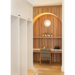 Featuring Nina Cotton Dining Chair by Four Hands at Amethyst Home. This cotton/linen blend Nina Chair feels plush yet so natural with the blend of earth made fibers.  The wood detail on the back makes us swoon.Overall Dimensions: 21.25"w x 24.50"d x 33.50"hWeight : 19.80 lbsMaterials : 62% Cotton, 20% Flax/Linen, 18% Viscose (Rayon), Solid Parawood, Sta. Amethyst Home provides interior design, new home construction design consulting, vintage area rugs, and lighting in the Newport Beach metro area.