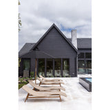 Featuring Portia Vintage White Outdoor Chaise by Four Hands at Amethyst Home. Strike a pose. Based off a vintage shape, all-weather wicker is subtly curved and set atop a minimal frame made of solid teak. A stylish statement piece and seating option for both indoors and out. Cover or store inside during inclement weather and when not in use.Overall Dimens. Amethyst Home provides interior design, new home construction design consulting, vintage area rugs, and lighting in the Los Angeles metro area.