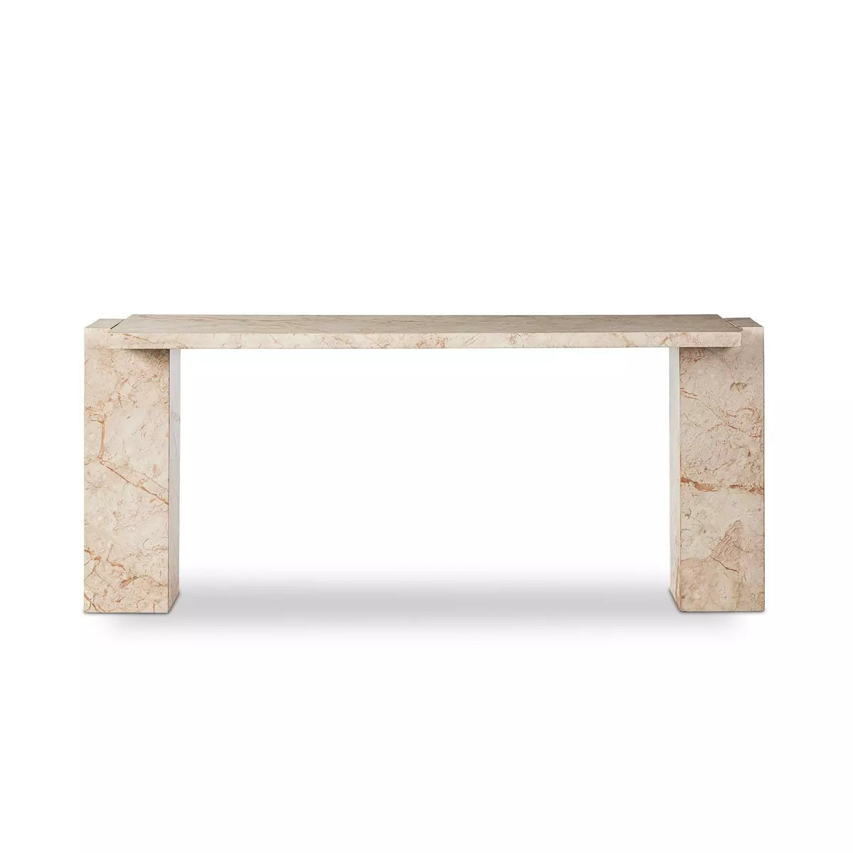 Featuring Romano Desert Taupe Marble Console Table by Four Hands at Amethyst Home. Solid marble sheets are laminated to create cubed cradle bases for a thick-cut tabletop. Heavy veining and natural swirls speak to the nature of marble, with each piece being entirely unique.
73.00"w x 21.00"d x 31.00"h
Collection: ElementColors: Desert Taupe MarbleMaterials:. Amethyst Home provides interior design, new home construction design consulting, vintage area rugs, and lighting in the San Diego metro area.
