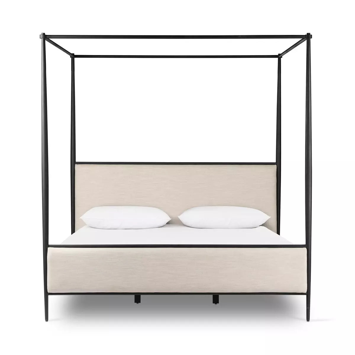 Xander Savoy Parchment Canopy Bed