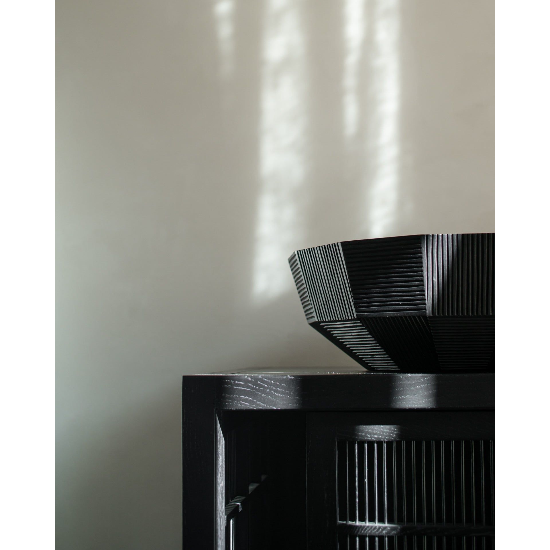 Featuring Mahogany Hand-Carved Striped Bowl by Ethnicraft at Amethyst Home. Both functional and decorative, this bowl will delicately accessorise your dining and kitchen space. Each piece is created by our Javanese carvers and turners, carrying the story of our skilled artisans into your home.
Dimentions: 16"d x 16"w x 6"h
Finish : VarnishedMain Material : .  Amethyst Home provides interior design, new home construction design consulting, vintage area rugs, and lighting in the Monterey metro area.