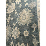 Featuring Orenda Kerensa Hand-Knotted Rug by Jaipur Living at Amethyst Home. The Orenda Kerensa features heirloom-quality designs of muted and uniquely updated Old World patterns. The Kerensa area rug boasts a beautifully washed medallion motif with an antique Oushak-inspired vibe. The cream tone is accented with cool blues, greens, and warm beige hues fo.  Amethyst Home provides interior design, new home construction design consulting, vintage area rugs, and lighting in the Washington metro area.