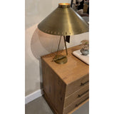 Egon Antique Brass Iron Table Lamp | ready to ship!