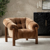 Sansa Upholstered Accent Chair - Bronze | Please contact us for availability!