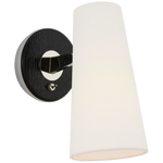 Featuring Olina 10" Sconce by Visual Comfort at Amethyst Home. Illuminate your space with the Olina Sconce. Its sleek design and energy-efficient LED technology provide the perfect balance of style and functionality. With a wide range of stunning finishes to choose from, this sconce will elevate any room and add a touch of modern elegance.
Overall Dimensio.  Amethyst Home provides interior design, new home construction design consulting, vintage area rugs, and lighting in the Park City metro area.