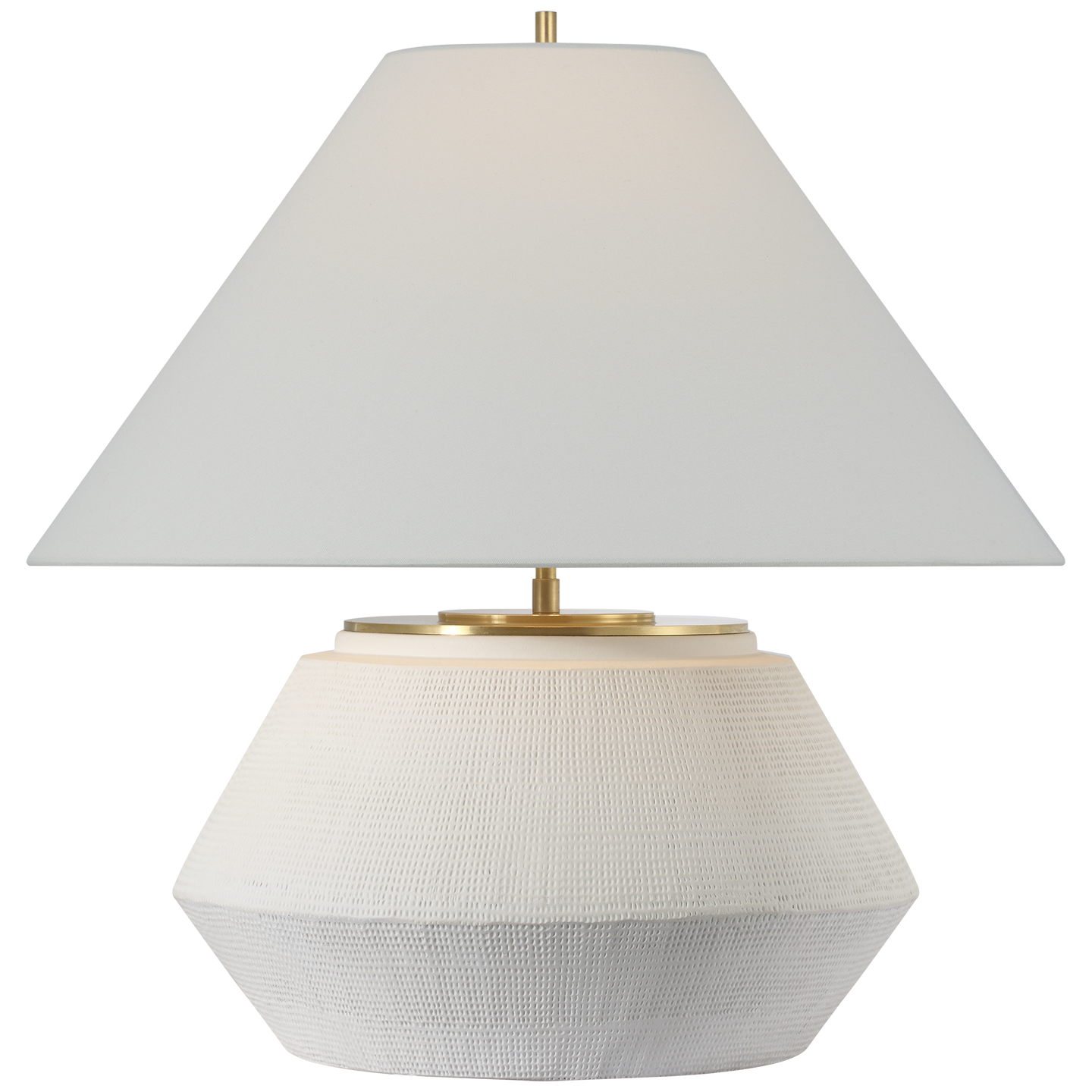 Featuring Aten 23" Table Lamp Plaster White by Visual Comfort at Amethyst Home. Aten 23" Table Lamp in Plaster White with Linen Shade
Overall Dimensions: 23" L x 23" W x 23.25" H Weight : 31 lbs.. Amethyst Home provides interior design, new construction, custom furniture, and area rugs in the Calabasas metro area