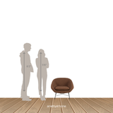 Featuring Barrow Pine Green Lounge Chair by Ethnicraft at Amethyst Home. Seeking its inspiration from the 50s, the Barrow lounge chair has an irresistible vintage vibe. The lightness of the metal foot base teamed with premium upholstery are a timeless addition to any space. Let yourself melt into the warm embrace of this incredibly comfortable chair.We.  Amethyst Home provides interior design, new home construction design consulting, vintage area rugs, and lighting in the Winter Garden metro area.