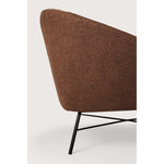 Featuring Barrow Copper Lounge Chair by Ethnicraft at Amethyst Home. Seeking its inspiration from the 50s, the Barrow lounge chair has an irresistible vintage vibe. The lightness of the metal foot base teamed with premium upholstery are a timeless addition to any space. Let yourself melt into the warm embrace of this incredibly comfortable chair.Weight : 42 lb Dimensions: 31.5 in W x . Amethyst Home provides interior design, new construction, custom furniture, and area rugs in the Tampa metro area