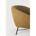 Featuring Barrow Ginger Lounge Chair by Ethnicraft at Amethyst Home. Seeking its inspiration from the 50s, the Barrow lounge chair has an irresistible vintage vibe. The lightness of the metal foot base teamed with premium upholstery are a timeless addition to any space. Let yourself melt into the warm embrace of this incredibly comfortable chair.Weight : 42 lb Dimensions: 31.5 in W x. Amethyst Home provides interior design, new construction, custom furniture, and area rugs in the Boston metro area