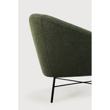 Featuring Barrow Pine Green Lounge Chair by Ethnicraft at Amethyst Home. Seeking its inspiration from the 50s, the Barrow lounge chair has an irresistible vintage vibe. The lightness of the metal foot base teamed with premium upholstery are a timeless addition to any space. Let yourself melt into the warm embrace of this incredibly comfortable chair.Weight : 42 lb Dimensions: 31.. Amethyst Home provides interior design, new construction, custom furniture, and area rugs in the Washington metro area