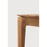 Featuring Bok No Cushion Teak Outdoor Bench by Ethnicraft at Amethyst Home. Reminiscent of a goat's curved horns, the Bok collection combines sculptural elegance and contemporary crafting into a graceful and airy form. Taking the quality design of the Bok collection outdoors, the Bok outdoor bench pairs perfectly with the Bok dining table, but also as a standalone outdoor seating . Amethyst Home provides interior design, new construction, custom furniture, and area rugs in the San Diego metro area