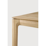 Featuring Bok Oak Desk by Ethnicraft at Amethyst Home. Reminiscent of a goat's curved horns, the Bok collection combines sculptural elegance and contemporary crafting into a graceful and airy form. This Bok desk adds the warmth of solid wood and simplistic practicality to any office space.Brushed : NoCollection : BokFinish : VarnishedFloor Protector : NoMain Material : OakShape . Amethyst Home provides interior design, new construction, custom furniture, and area rugs in the Los Angeles metro area