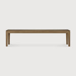 Featuring Bok Teak Bench by Ethnicraft at Amethyst Home. Reminiscent of a goat's curved horns, the Bok collection combines sculptural elegance and contemporary crafting into a graceful and airy form. The Bok bench will pair perfectly with the Bok dining table. But also, as a stand-alone against a wall, in a hallway, or at the end of a bed.Adjustable Feet : NoBrushed : NoCollectio. Amethyst Home provides interior design, new construction, custom furniture, and area rugs in the Des Moines metro area