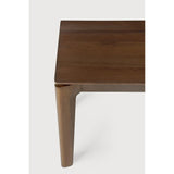 Featuring Bok Teak Brown Bench by Ethnicraft at Amethyst Home. Reminiscent of a goat's curved horns, the Bok collection combines sculptural elegance and contemporary crafting into a graceful and airy form. The Bok bench pairs well with the Bok dining table, but also as a stand-alone against a wall, in a hallway or at the end of a bed.Adjustable Feet : NoBrushed : NoCollection : BokCo. Amethyst Home provides interior design, new construction, custom furniture, and area rugs in the Dallas metro area