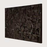 Featuring Bricks Wall Art by Ethnicraft at Amethyst Home. Combining sustainable practices with artwork, Bricks is truly a unique home decor collection. Individually handcrafted, no two pieces are exactly alike. Dimension, depth and intrigue are built within layers of the solid recycled woods and offcuts leftover from production.Collection : BricksFinish : VarnishedMain Material : Mah. Amethyst Home provides interior design, new construction, custom furniture, and area rugs in the Austin metro area
