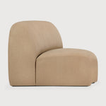 Featuring Bulky Light Sepia Modular Sofa by Ethnicraft at Amethyst Home. The Bulky celebrates simplicity and versatility in one cohesive form. Its mono-volume design, softened by rounded corners and accentuated with subtle stitching details, lends understated elegance to any space. The clean silhouette pairs with luxurious upholstery and thoughtful contours to provide lasting com. Amethyst Home provides interior design, new construction, custom furniture, and area rugs in the Alpharetta metro area