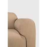 Featuring Bulky Light Sepia Semi-Circle Left Modular Sofa Set by Ethnicraft at Amethyst Home. The Bulky celebrates simplicity and versatility in one cohesive form. Its mono-volume design, softened by rounded corners and accentuated with subtle stitching details, lends understated elegance to any space. The clean silhouette pairs with luxurious upholstery and thoughtful contours to . Amethyst Home provides interior design, new construction, custom furniture, and area rugs in the Monterey metro area