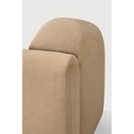 Featuring Bulky Light Sepia Semi-Circle Left Modular Sofa Set by Ethnicraft at Amethyst Home. The Bulky celebrates simplicity and versatility in one cohesive form. Its mono-volume design, softened by rounded corners and accentuated with subtle stitching details, lends understated elegance to any space. The clean silhouette pairs with luxurious upholstery and thoughtful contours to pro. Amethyst Home provides interior design, new construction, custom furniture, and area rugs in the Omaha metro area