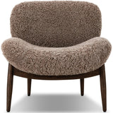Celine Chair - Taupe Shearling  Four Hands