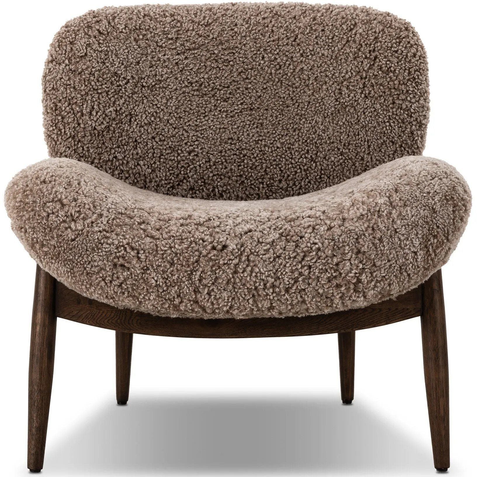 Celine Chair - Taupe Shearling  Four Hands