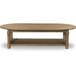 Charnes Warm Natural Oak Coffee Table  Four Hands
