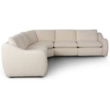 Crawford Antigo Natural Power Recliner 5-Piece Sectional Sofa  Four Hands