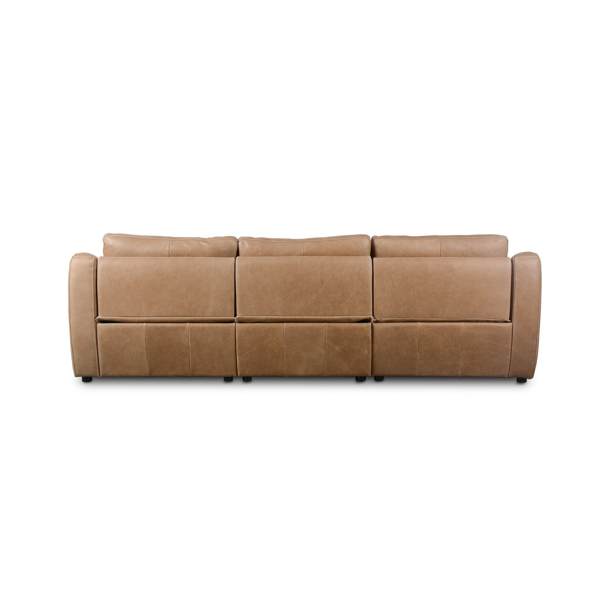 Featuring Crawford Palermo Drift Power Recliner 3-Piece Sectional Sofa by Four Hands at Amethyst Home. A fresh take on the classic recliner. Customize your comfort level with the push of hidden buttons with pieces in our Power Motion collection. Made from caramel top-grain leather. Includes 9'5" power cord. There is a six-motor maximum per power outlet. Each motor comes with a two-. Amethyst Home provides interior design, new construction, custom furniture, and area rugs in the Portland metro area