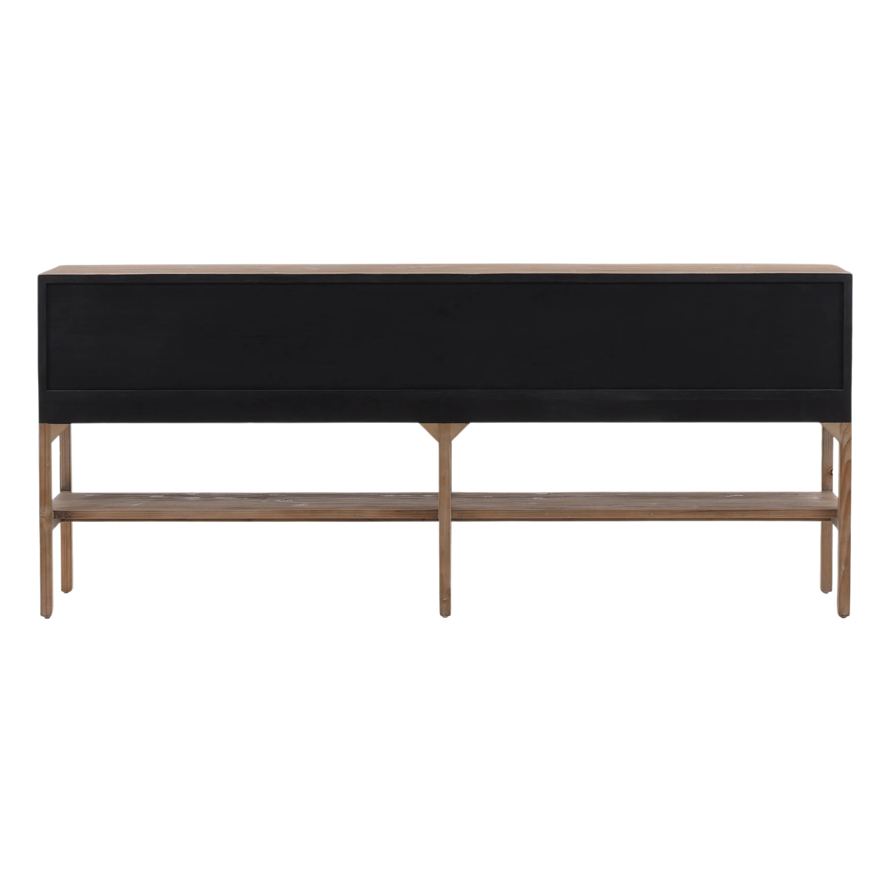 Featuring Gael Console Table by Dovetail at Amethyst Home. Introducing the stylish and versatile Gael Console Table. Constructed with high-quality materials, this table provides ample storage and adds a touch of sophistication to any room. Its sleek design and sturdy construction make it the perfect addition to your home or office.
Overall Dimensions: 17.5" L x. Amethyst Home provides interior design, new home construction design consulting, vintage area rugs, and lighting in the Miami metro area.