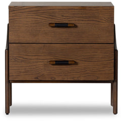 Dylan Leather Pull Nightstand | shipping 11/10/2025