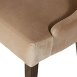 Featuring Edward Surrey Taupe Dining Bench by Four Hands at Amethyst Home. Velvety taupe upholstery pairs with solid parawood legs for an updated take on classic Italian design.Overall Dimensions: 78.00"w x 27.25"d x 38.00"hWeight : 70.11 lbsMaterials : 76.8% Cotton, 23.2% Polyester, Solid Nettlewood, 100% Polyester. Amethyst Home provides interior design, new construction, custom furniture, and area rugs in the Park City metro area