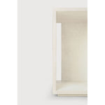 Featuring Elements Microcement Bedside Table by Ethnicraft at Amethyst Home. Elegant simplicity forms the basis of the Elements collection. Seamless and softened forms blend perfectly with textural character at the expert hands of artisans. Each piece offers a slightly unique identity with a high-performing, fine, earthy stone finish. Elements make a durable and stylish addition t. Amethyst Home provides interior design, new construction, custom furniture, and area rugs in the Calabasas metro area