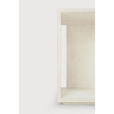 Featuring Elements Microcement Bedside Table by Ethnicraft at Amethyst Home. Elegant simplicity forms the basis of the Elements collection. Seamless and softened forms blend perfectly with textural character at the expert hands of artisans. Each piece offers a slightly unique identity with a high-performing, fine, earthy stone finish. Elements make a durable and stylish addition t. Amethyst Home provides interior design, new construction, custom furniture, and area rugs in the Calabasas metro area