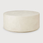 Featuring Elements Microcement Round Coffee Table by Ethnicraft at Amethyst Home. Elegant simplicity forms the basis of the Elements collection. Seamless and softened forms blend perfectly with textural character at the expert hands of artisans. Each piece offers a slightly unique identity with a high-performing, fine, earthy stone finish. Elements make a durable and stylish ad. Amethyst Home provides interior design, new construction, custom furniture, and area rugs in the Laguna Beach metro area