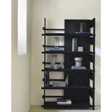 Featuring Abstract Rack by Ethnicraft at Amethyst Home. Inspired by the Dutch architectural movement de Stijl, the Abstract rack is not only centered around style, but also purpose. With its contemporary black finish discover new proportions and interest from every angle.
Dimensions: 14"d x 48.5"w x 83"h
Anti-tipping mechanism : YesBrushed : This finishing. Amethyst Home provides interior design, new home construction design consulting, vintage area rugs, and lighting in the Washington metro area.