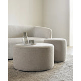 Featuring Barrow Pouf Off White by Ethnicraft at Amethyst Home. The Barrow Pouf is a cosy complement to any living space. Made with Italian fabrics in a range of hues, the Barrow pouf creates a relaxed atmosphere while doubling as additional seating for an indoor gathering. This easy-to-style item was designed by Jacques Deneef.
Dimensions: 24"d x 24"w x 1. Amethyst Home provides interior design, new home construction design consulting, vintage area rugs, and lighting in the Scottsdale metro area.