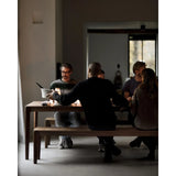 Featuring Bok Teak Bench by Ethnicraft at Amethyst Home. Reminiscent of a goat's curved horns, the Bok collection combines sculptural elegance and contemporary crafting into a graceful and airy form. The Bok bench will pair perfectly with the Bok dining table. But also, as a stand-alone against a wall, in a hallway, or at the end of a bed.Adjustable Feet : . Amethyst Home provides interior design, new home construction design consulting, vintage area rugs, and lighting in the Nashville metro area.