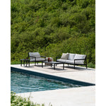 Featuring Jack Teak Black Outdoor Coffee Table by Ethnicraft at Amethyst Home. Alluring from every angle, luxuriant shapes and curves form the basis of the Jack collection. Designed to attract attention with the same clean and classic lines, place the Jack coffee table as a single item or arranged together in a composition specific to your needs.Brushed. Amethyst Home provides interior design, new home construction design consulting, vintage area rugs, and lighting in the Newport Beach metro area.