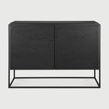 Featuring Monolit Sideboard by Ethnicraft at Amethyst Home. Practicality without sacrificing style. The contrasting characteristics of wood and the rectangular metal frame of the Monolit sideboard create a unique backdrop for all modern media equipment.
Dimensions: 20.5" L x 46" W x 33" H 
Adjustable Shelves : YesAnti-tipping mechanism : YesBrushed : This f. Amethyst Home provides interior design, new home construction design consulting, vintage area rugs, and lighting in the San Diego metro area.