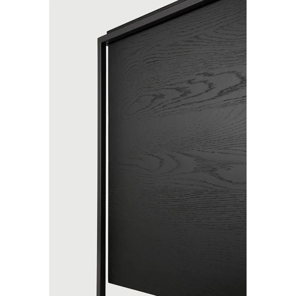 Featuring Monolit Sideboard by Ethnicraft at Amethyst Home. Practicality without sacrificing style. The contrasting characteristics of wood and the rectangular metal frame of the Monolit sideboard create a unique backdrop for all modern media equipment.
Dimensions: 20.5" L x 46" W x 33" H 
Adjustable Shelves : YesAnti-tipping mechanism : YesBrushed : This fin. Amethyst Home provides interior design, new home construction design consulting, vintage area rugs, and lighting in the Seattle metro area.