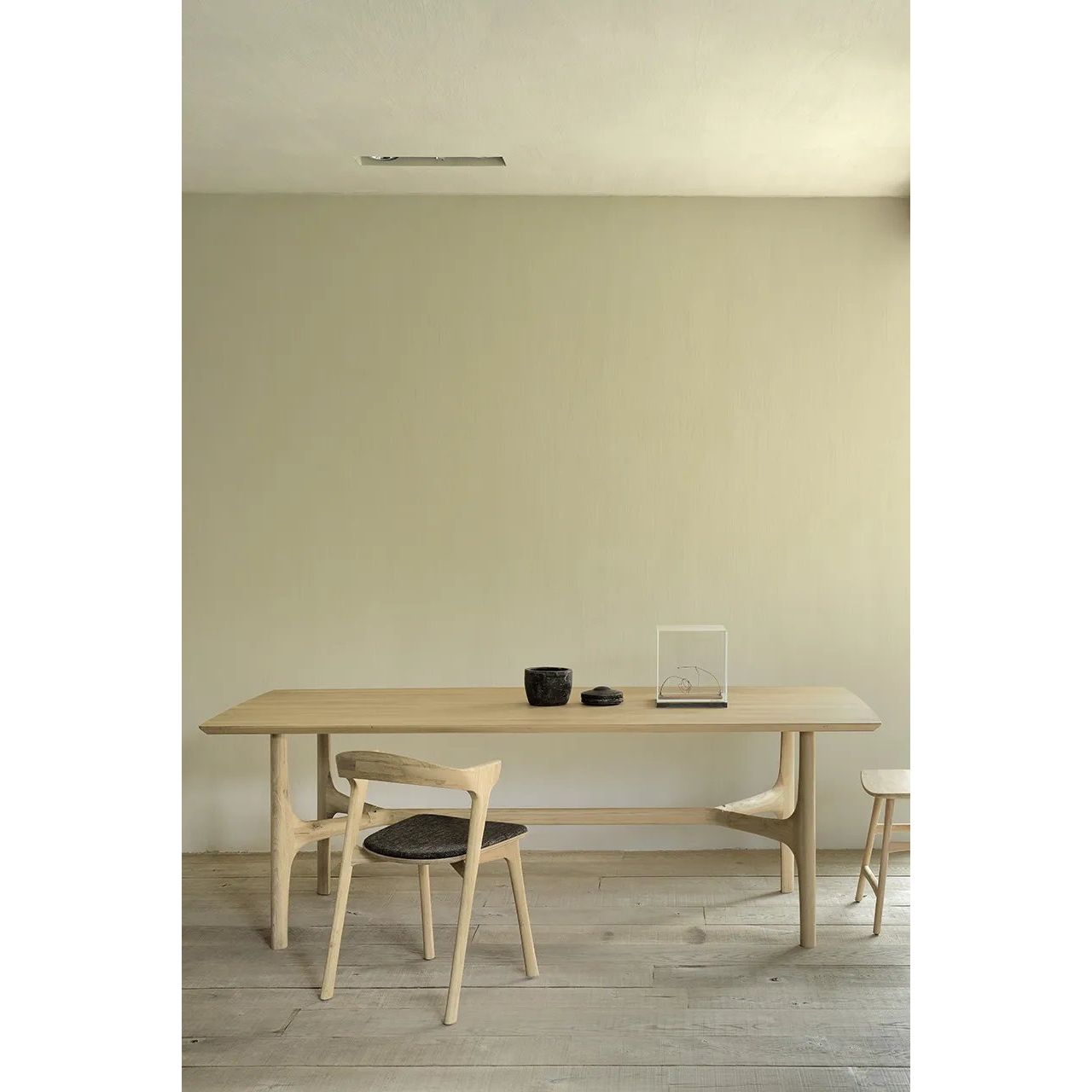 Featuring Oak Bok Dining Chair - Dark Brown by Ethnicraft at Amethyst Home. This Oak Bok Dining Chair features an airy shape with rock-solid construction,  making this piece a timeless and remarkable design to enjoy for years to come. Pair with a dining table or stand-alone against a wall, hallway, or end of the bed! Designed by Alain can Havre
Dimensions: 20. Amethyst Home provides interior design, new home construction design consulting, vintage area rugs, and lighting in the Seattle metro area.