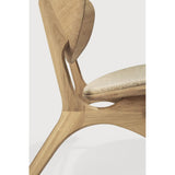 Featuring Eye Off White Oak Lounge Chair by Ethnicraft at Amethyst Home. Beauty is in the eye of the beholder. With sleek, angular, front legs and flowing smooth connections, the Eye lounge chair is a hallmark solid wooden seating design. The curved backrest, reminiscent of a winked eye, inspired the name of the chair. Think subtle elegance with a stylish edge.Weight : 51 lb Dimensio. Amethyst Home provides interior design, new construction, custom furniture, and area rugs in the Dallas metro area