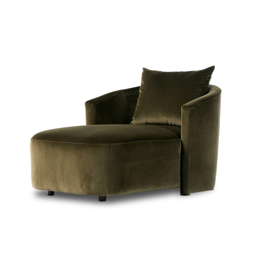 Joslyn Surrey Olive Chaise Lounge