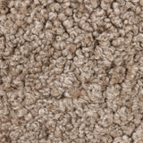 The perfect place to curl up with a good book. A hand-shaped parawood frame supports low, deep seating upholstered with taupe shearling Amethyst Home provides interior design, new home construction design consulting, vintage area rugs, and lighting in the Dallas metro area.